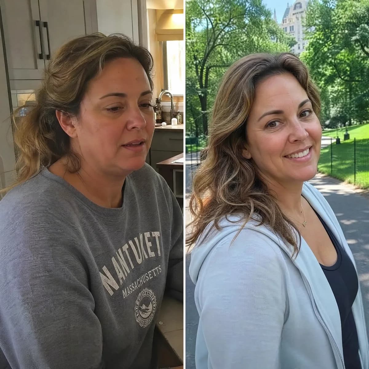 Michelle T., before and after
